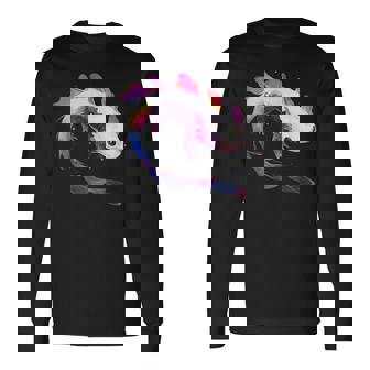 Bonito Ajolote Para Los Amantes De Las Mascotas Y Los Ajolotl Camiseta de manga larga - Regaloses