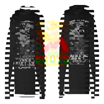 Boots On The Ground Junenth Cowgirl Where Them Fans At Long Sleeve T-Shirt - Thegiftio