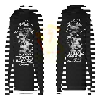 Boots On The Ground Melanin Cowgirl Junenth Long Sleeve T-Shirt | Mazezy