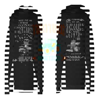 Born To Drive A Tractor Farmer Farmer Farmer Maglietta a maniche lunghe - Novitaregali