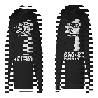 Brain Rot シャツ Word Of The Yeartickman Brainrot 長袖Tシャツ - Kawaiitshirt