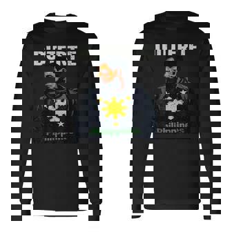 Bring Him Home ロドリゴ・ドゥテルテ フィリピン国旗 長袖Tシャツ - Kawaiitshirt