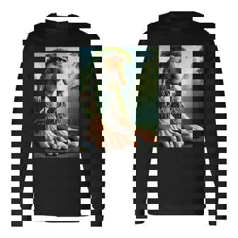 Brr Brr Patapim イタリアンブレインロットミーム 長袖Tシャツ - Kawaiitshirt