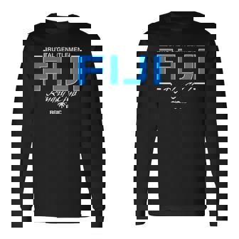 Brutal Gentlemen ラグビークラブ フィジー 長袖Tシャツ - Kawaiitshirt