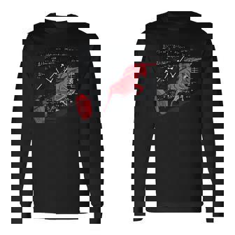 Bullishtock Market シャツ A Bull Pull A Bitcoin Up 長袖Tシャツ - Kawaiitshirt