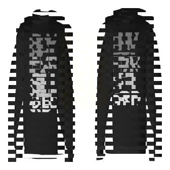 Buy Fearell Greed 長袖Tシャツ - Kawaiitshirt