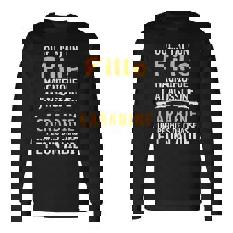 Cadeau Chasseur Papa Original Humour Chasse Drole Papa T-shirt à manches longues - Cadeauxyz