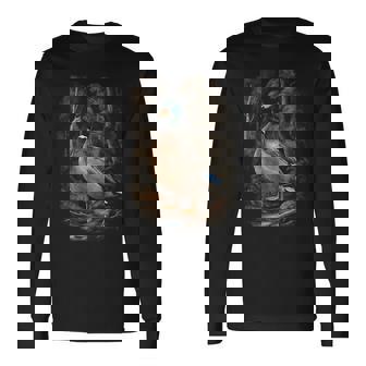 Cadeau Etêtements De Chasse Pour Chasseurs De Colverts T-shirt à manches longues - Cadeauxyz