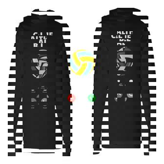 Call The Ball おもしろバレーボール 長袖Tシャツ - Kawaiitshirt