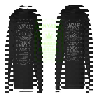 Cannabis アメリカグレード マリファナ インディカ サティバウィード 長袖Tシャツ - Kawaiitshirt