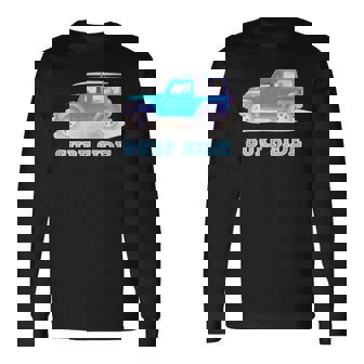 The Car On Theeaside【Surfide サーフサイド】車 サーフィン／サーファー 夏・海 長袖Tシャツ - Kawaiitshirt