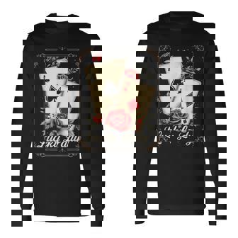 Carte À Jouer Lucky Ladyintage T-shirt à manches longues - Cadeauxyz