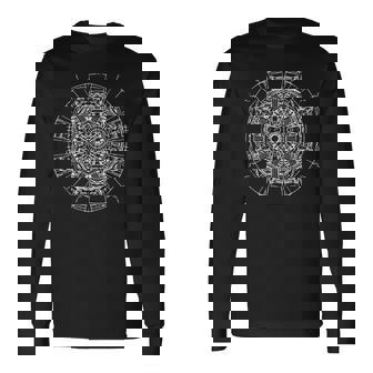 Cern 大型ハドロン衝突型加速器イラスト 長袖Tシャツ - Kawaiitshirt