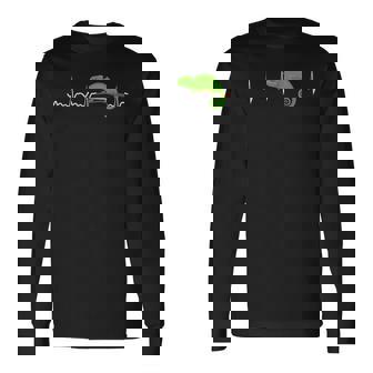 Chameleon ハートビート カメレオン 爬虫類トカゲ 長袖Tシャツ - Kawaiitshirt