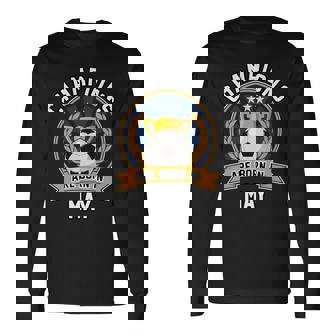 Champion Are Born In May フットボール サッカーボール 誕生日プレゼント 長袖tシャツ 長袖Tシャツ - Kawaiitshirt