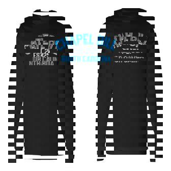 Chapel Bill North Carolina Est 2025 Fanny Vintage Style Long Sleeve T-Shirt - Thegiftio