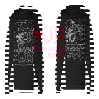 Chapter 65 Fabulousince 1960 Diamond Heels 65Th Birthday 長袖Tシャツ - Kawaiitshirt