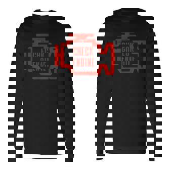 Check Engine Light アンティーク調デザイン 長袖Tシャツ - Kawaiitshirt