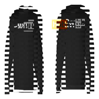 Chess Player ポーンハブ ファニー 長袖Tシャツ - Kawaiitshirt