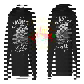 Christmas In July Hippie Rv Camping Camping Lover Long Sleeve T-Shirt | Mazezy