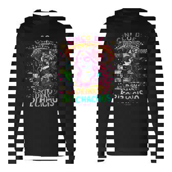 Cinco De Mayo Mexican Party Cinco De Drinko Bitchachos Long Sleeve T-Shirt | Mazezy