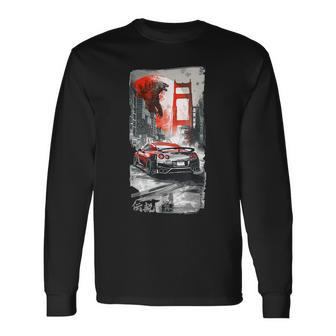 City Giant Legendary Gt R35 Skyline Jdm Long Sleeve T-Shirt - Thegiftio UK