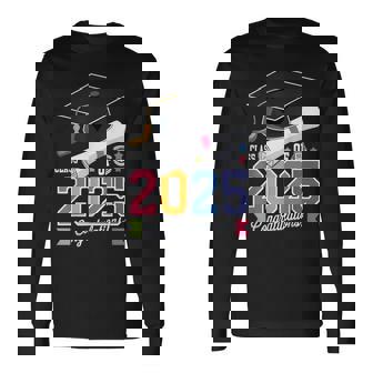 Class Of 2025 High School Senior 25 Crew Graduation Matching Long Sleeve T-Shirt - Thegiftio