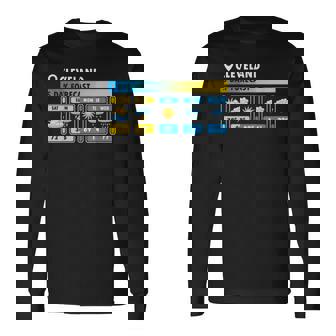 Cleveland-5 Day Forecast Long Sleeve T-Shirt | Mazezy