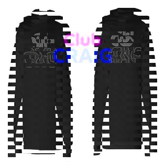 Club Craig 家族再会分隊 名前 長袖Tシャツ - Kawaiitshirt