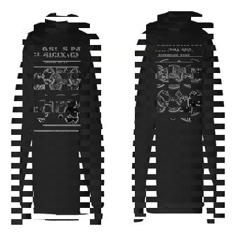 Cockpit Instruments シックスパック スピットファイアーファイター Ww2 長袖Tシャツ - Kawaiitshirt