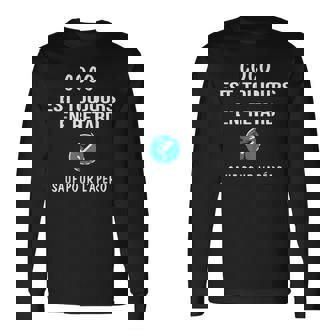 Coco Est Toujours En Retardauf Pour L'apéro T-shirt à manches longues - Cadeauxyz