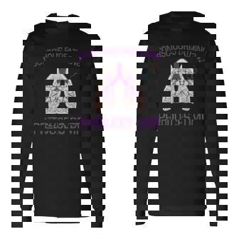 Conscious Breathing Produces Dmt分子トリッピーサイケデリック 長袖Tシャツ - Kawaiitshirt