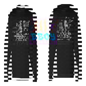 Cool B-Boy ブレイクダンス ヒップホップ ダンサー エボリューション 長袖Tシャツ - Kawaiitshirt