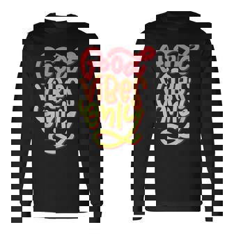 Cool Goodibes T Motivational Goodibes Only Quotes 長袖Tシャツ - Kawaiitshirt