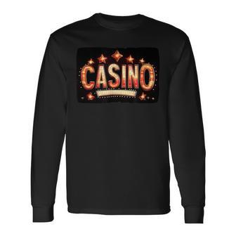 Costume De Casino T-shirt à manches longues - Cadeauxyz