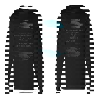 Cover With His Feathers Psalm 91 Kjv 聖書の言葉 長袖Tシャツ - Kawaiitshirt