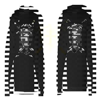 Croix Orthodoxe Chevalier De L'orthodoxie T-shirt à manches longues - Cadeauxyz