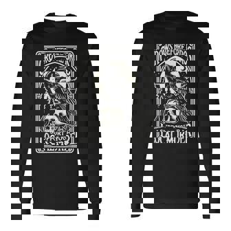 Crows Before Bros Support Your Local Murder Halloween Long Sleeve T-Shirt - Thegiftio