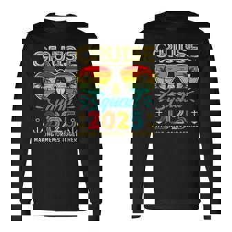 Cruise Squad 2025 Family Group Matching Summer Vacation Long Sleeve T-Shirt - Monsterry