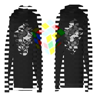 Cubo De Rubik Camiseta de manga larga - Regaloses