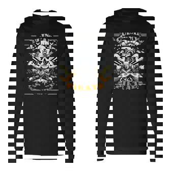 Culinary Pirate Crazy Chef Cuisine Amateurs De Cuisine T-shirt à manches longues - Cadeauxyz