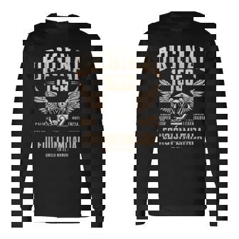 Cumpleaños Original 1958 Para Leyendas Y Moteros Camiseta de manga larga - Regaloses