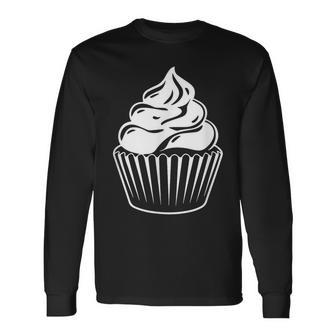 Cupcake カップケーキ 長袖Tシャツ - Kawaiitshirt