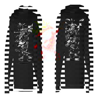 Dab Danse Fraise Drôle De Dabbing Fruit Dansant T-shirt à manches longues - Cadeauxyz