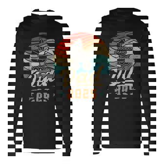 Dad 2025 歳 新しい父親 赤ちゃん発表 父性 長袖Tシャツ - Kawaiitshirt