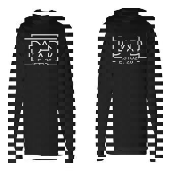 Dad Est 2026 Logo Father 2026 Loading New Dad 2026 Long Sleeve T-Shirt - Monsterry