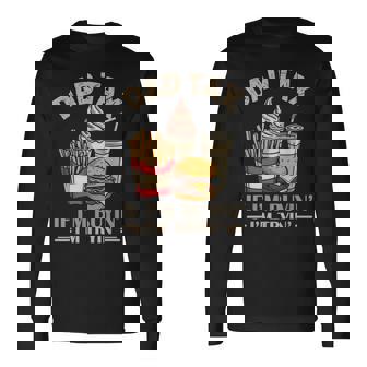 Dad Tax If I'm Buying I'm Trying Dad Humor Long Sleeve T-Shirt - Thegiftio