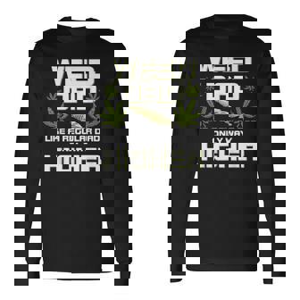 Dad Weed Marijuana 420 Cannabis Fathers Day Long Sleeve T-Shirt | Mazezy