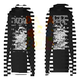 Dada Of The Wild One 1St Birthday Safari Jungle Animals Long Sleeve T-Shirt - Thegiftio