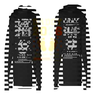 Daddy 2026 Anuncio De Embarazo Dad To Be Camiseta de manga larga - Regaloses